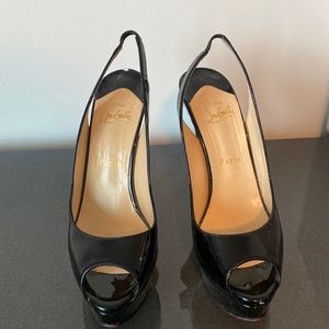 christian Louboutin platform shoes